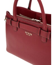 GUESS GREGORIA Große Handtasche mit Schultergurt ROT - Damentaschen - 5