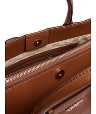 GUESS GREGORIA Gro&szlig;e Handtasche mit Schultergurt COGNAC - Damentaschen - 6