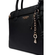 GUESS GREGORIA Große Handtasche mit Schultergurt SCHWARZ - Damentaschen - 4