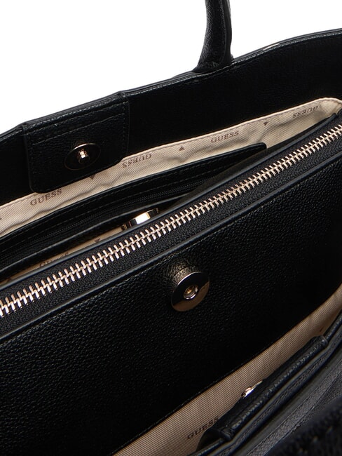 GREGORIA Große Handtasche mit Schultergurt SCHWARZ - Damentaschen