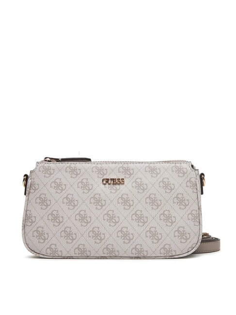 NOELLE 2 Umhängetasche Logo in dunklem Taupe - Damentaschen