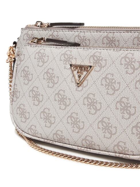 NOELLE 2 Umhängetasche Logo in dunklem Taupe - Damentaschen