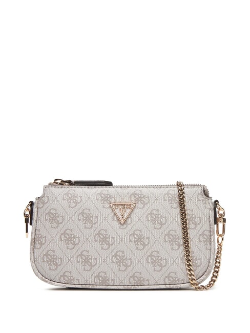 NOELLE 2 Umhängetasche Logo in dunklem Taupe - Damentaschen