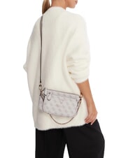 GUESS NOELLE 2 Umhängetasche Logo in dunklem Taupe - Damentaschen - 7