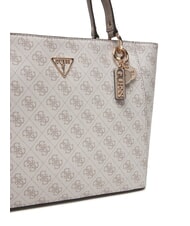 GUESS NOELLE 2  Schultertasche Logo in dunklem Taupe - Damentaschen - 4