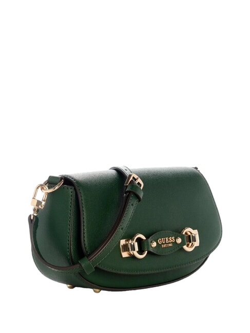 MIMINA Umhängetasche mit Überschlag Wald - Damentaschen