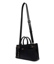 GUESS GREGORIA Mittelgroße Handtasche mit Schultergurt SCHWARZ - Damentaschen - 3