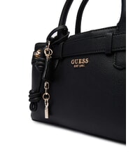 GUESS GREGORIA Mittelgroße Handtasche mit Schultergurt SCHWARZ - Damentaschen - 4