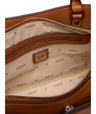GUESS MERIDIAN 2 Umhängetasche COGNAC - Damentaschen - 5
