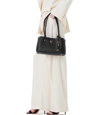 GUESS MERIDIAN 2 Umhängetasche SCHWARZ - Damentaschen - 5