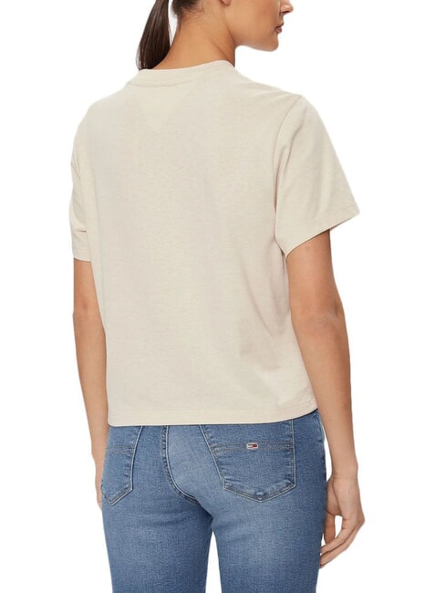 TH JEANS MINI FLAG Kurzarm-T-Shirt Zeitungspapier - T-Shirts und Tops für Damen