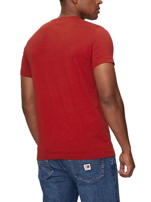  Stretch-T-Shirt für Herren dunkles Magma - Herren-T-Shirts