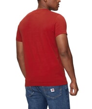 TOMMY HILFIGER  Stretch-T-Shirt für Herren dunkles Magma - Herren-T-Shirts - 2