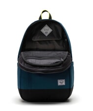 HERSCHEL SEYMOUR Rucksack Legionsblau/Schwarz/Nachtkerze - Rucksäcke für Schule &amp; Freizeit - 4