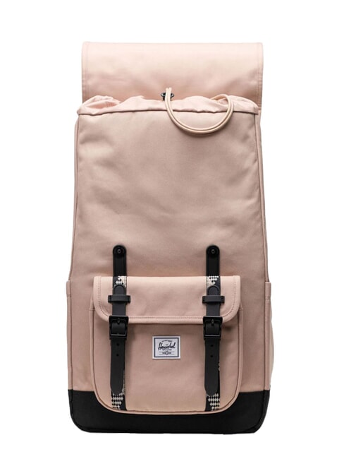 LITTLE AMERICA  Rucksack in Standardgröße helles Taupe/Schwarz - Rucksäcke für Schule &amp; Freizeit