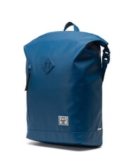HERSCHEL ROLL TOP 15,6" Laptop-Rucksack Poseidon-Ton - Rucksäcke für Schule &amp; Freizeit - 3