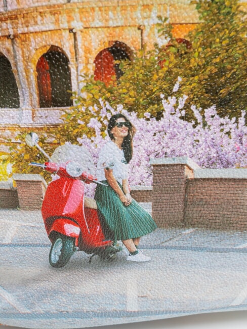 YESBAG  Bedruckte Umhängetasche Italienische Liebe - Damentaschen