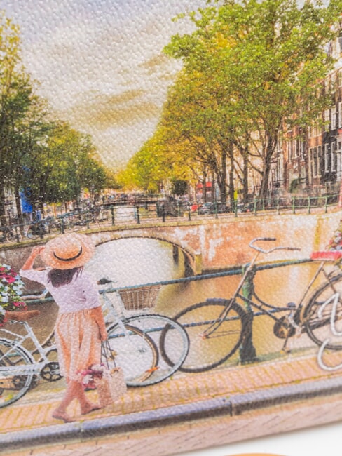 YESBAG Umhängetasche mit Print Fahrräder - Damentaschen