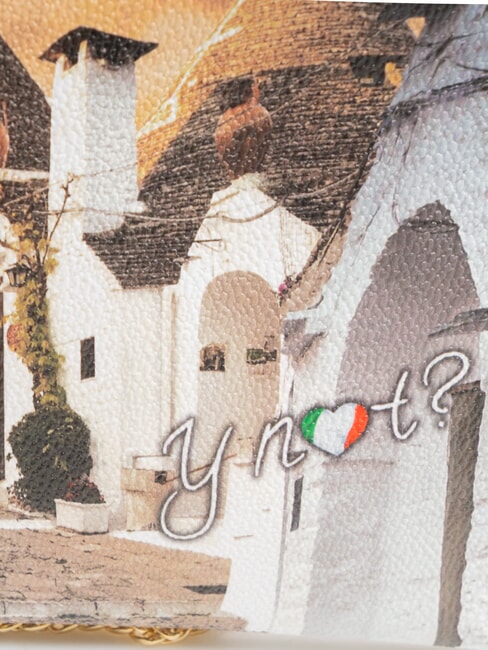 YESBAG Clutch Clutch mit Schultergurt Leben in Trulli - Damentaschen