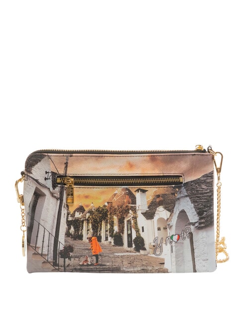 YESBAG Clutch Clutch mit Schultergurt Leben in Trulli - Damentaschen