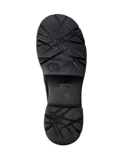 MILAH Stiefeletten aus Leder Schwarz - Damenschuhe