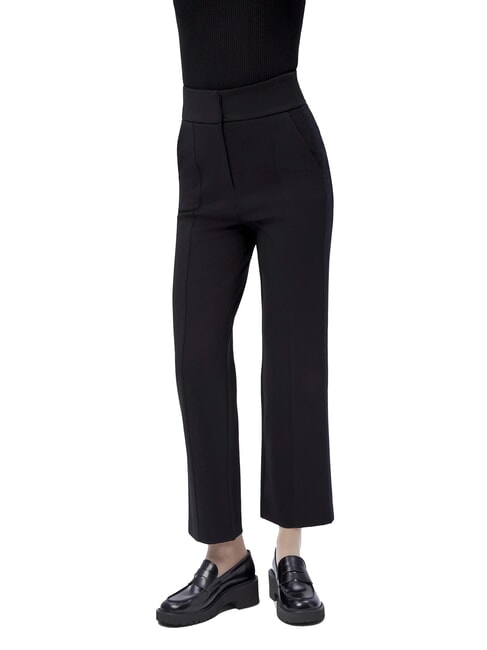 MILAH Ledermokassins Schwarz - Damenschuhe