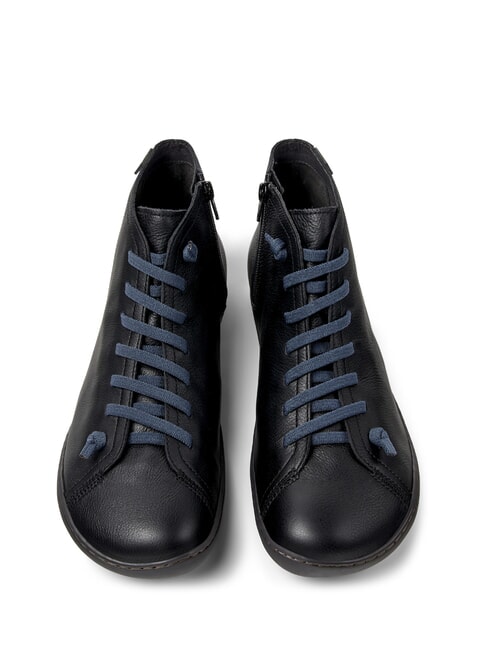 PEU CAMI Stiefeletten aus Leder Schwarz - Herrenschuhe