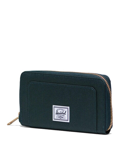 THOMAS Mittelgroße Geldbörse mit Rundum-Reißverschluss dunkelste Fichte - Brieftaschen Damen