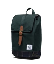 HERSCHEL RETREAT Ein-Schulter-Rucksack Dunkelstes Fichten-Winterplaid - Rucksäcke für Schule &amp; Freizeit - 2