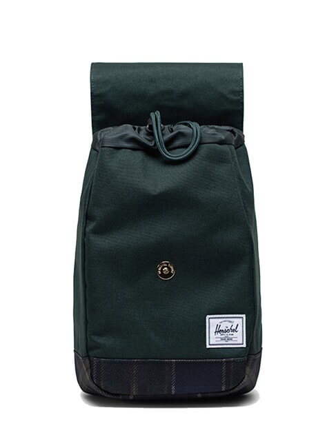 RETREAT Ein-Schulter-Rucksack Dunkelstes Fichten-Winterplaid - Rucksäcke für Schule &amp; Freizeit