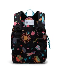 HERSCHEL HERITAGE KIDS Rucksack schwarzes Sammelalbum - Rucksäcke für Schule &amp; Freizeit - 3