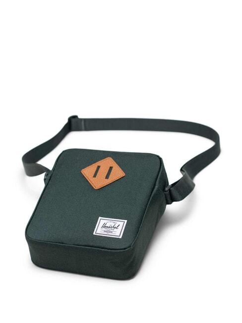 HERITAGE Kleine Geldbörse dunkelste Fichte - Umhängetaschen Herren