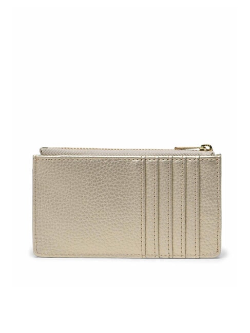 OSCAR Flaches Kartenetui mit Reißverschluss gold metallic - Brieftaschen Damen