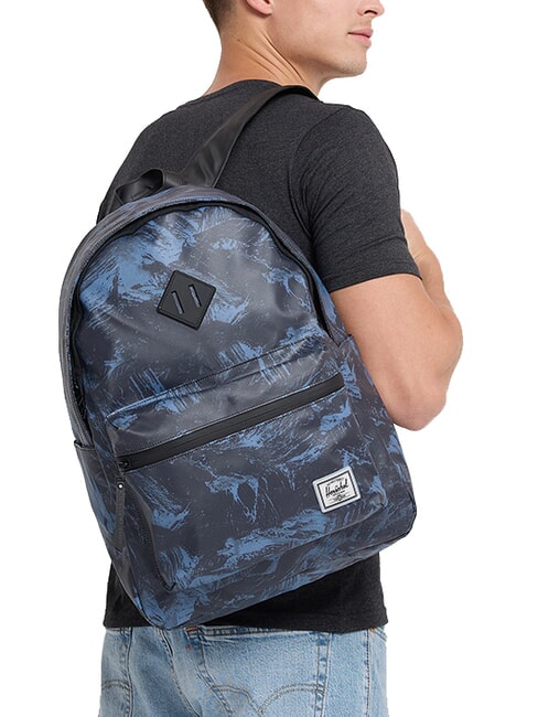 CLASSIC XL 15,6" Laptop-Rucksack stahlblaues Schiefergestein - Rucksäcke für Schule &amp; Freizeit