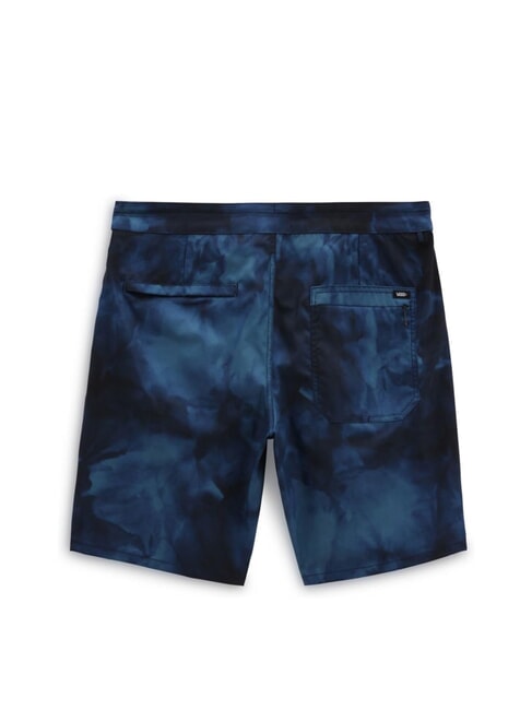 VOYAGE TIE DYE Lange Shorts Kostüm blaugrün-schwarz - Herrenbadehosen
