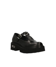 CULT SLASH 4216 Mary-Jane-Loafer aus Leder Schwarz - Damenschuhe - 4