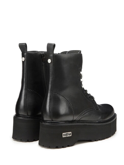 AXL 3460 Stiefeletten aus Leder Schwarz - Damenschuhe