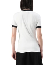 GUESS MINI ROSE Slim Fit Kurzarm-T-Shirt purwei&szlig; - T-Shirts und Tops f&uuml;r Damen - 2