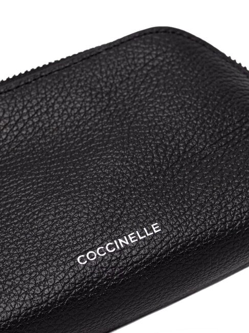 HELGA Kosmetiktasche aus Leder Schwarz - Etuitaschen &amp; Necessaire