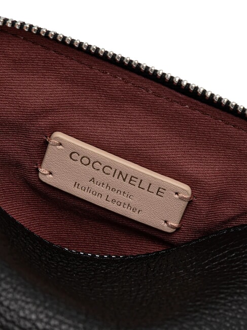 HELGA Kosmetiktasche aus Leder Schwarz - Etuitaschen &amp; Necessaire