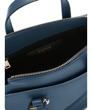 FURLA NUVOLA Mini-Handtasche mit Schultergurt grau blau - Damentaschen - 4