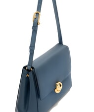 FURLA DOMUS  Umhängetasche, Leder grau blau - Damentaschen - 3