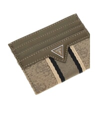 GUESS MADRID Karteninhaber Sand/Militärgrün - Brieftaschen Herren - 3