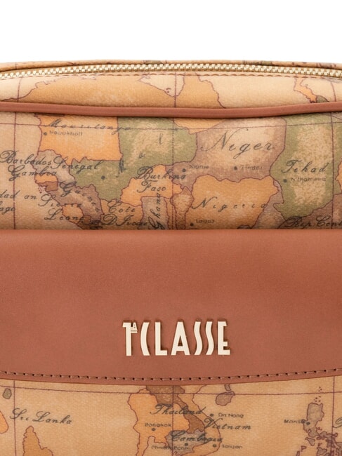 GEO CLASSIC Reporter-Umhängetasche mit Tasche NATÜRLICH - Damentaschen