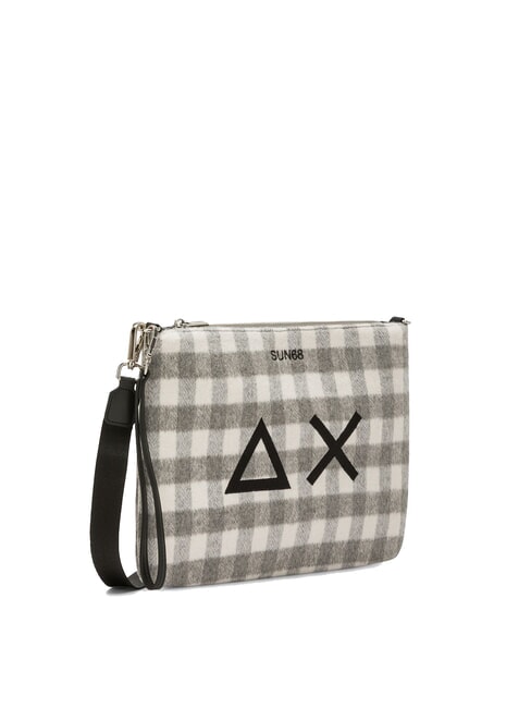 TARTAN Clutch mit Polyserin und Schultergurt grummelig - Damentaschen