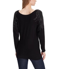 GUESS BAT SLEEVE LORETTA Pullover mit U-Boot-Ausschnitt und lockerer Passform - Damenpullover