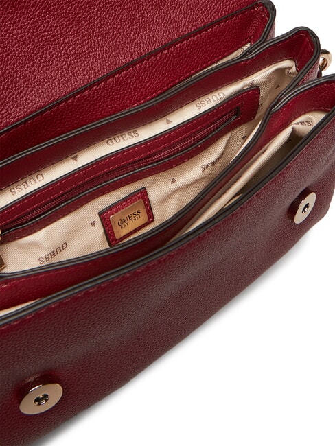 GREGORIA Umhängetasche mit Überschlag ROT - Damentaschen