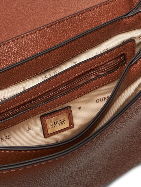 GREGORIA Umhängetasche mit Überschlag COGNAC - Damentaschen