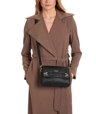 GUESS GREGORIA Umhängetasche mit Überschlag SCHWARZ - Damentaschen - 5