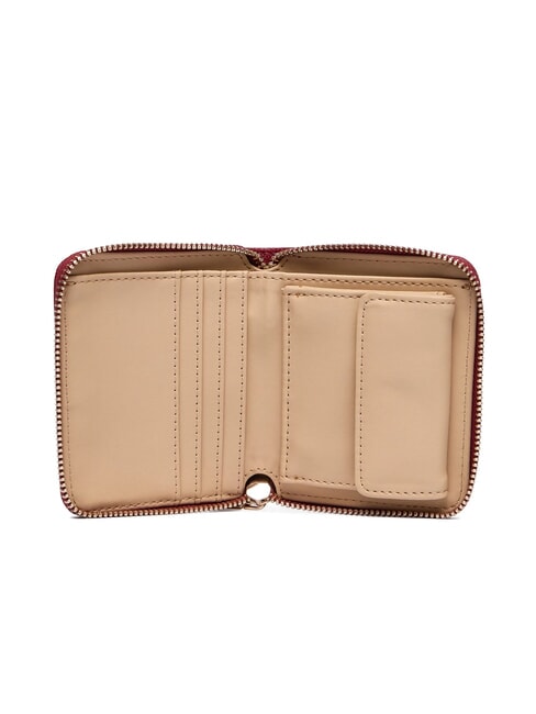 GREGORIA Kleine Geldbörse mit Rundum-Reißverschluss ROT - Brieftaschen Damen